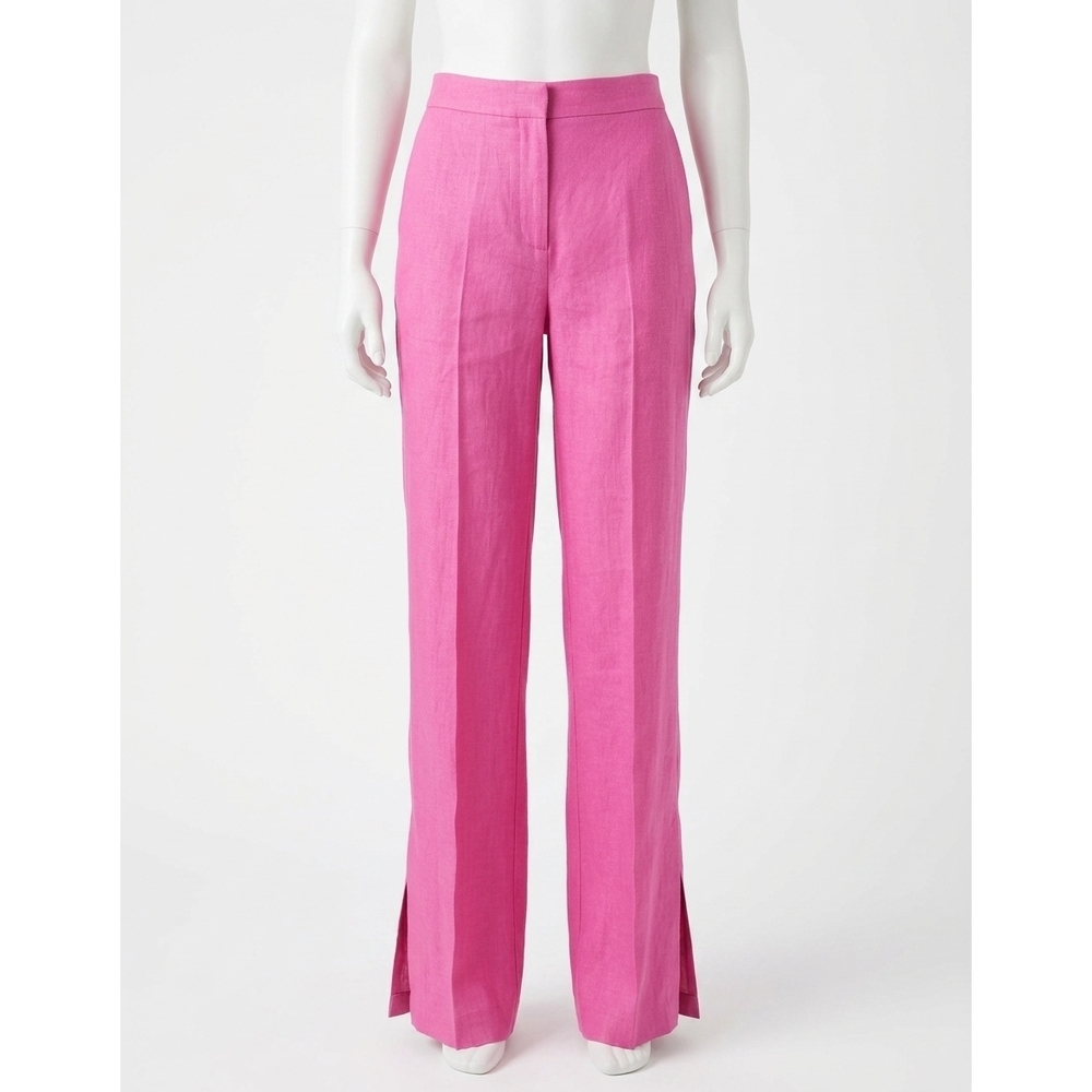 NEW LOVESHACKFANCY poppet straight leg tailored pants in meadow